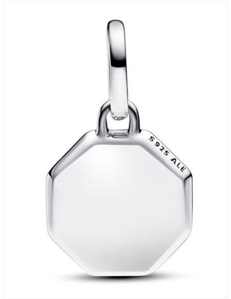 CHARM MINI MEDALLÓN PANDORA ME GRABABLE TURQUESA 793388C01