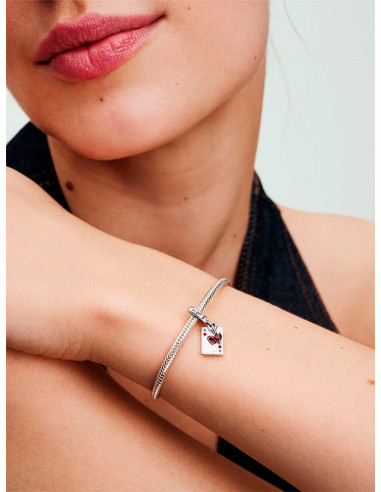 CHARM COLGANTE PANDORA DOBLE REINA DE CORAZONES VILLANOS DE DISNEY 793420C01