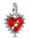 CHARM COLGANTE PANDORA FLECHA CORAZÓN GIRATORIO 793667C01