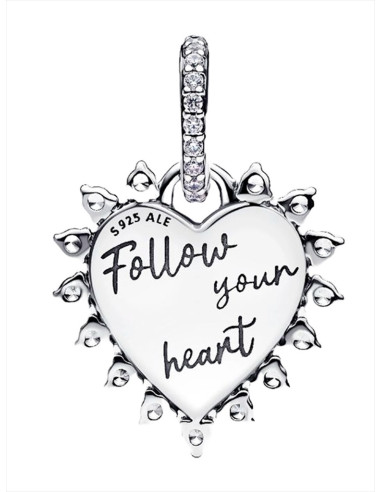 CHARM COLGANTE PANDORA FLECHA CORAZÓN GIRATORIO 793667C01