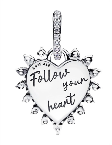 CHARM COLGANTE PANDORA FLECHA CORAZÓN GIRATORIO 793667C01