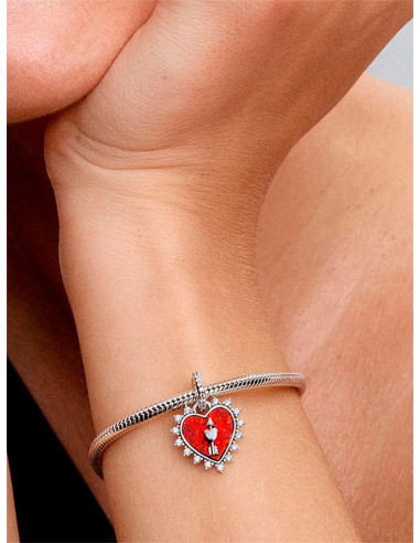 CHARM COLGANTE PANDORA FLECHA CORAZÓN GIRATORIO 793667C01
