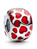CHARM DE CLIP PANDORA REDONDO CORAZONES 793679C01