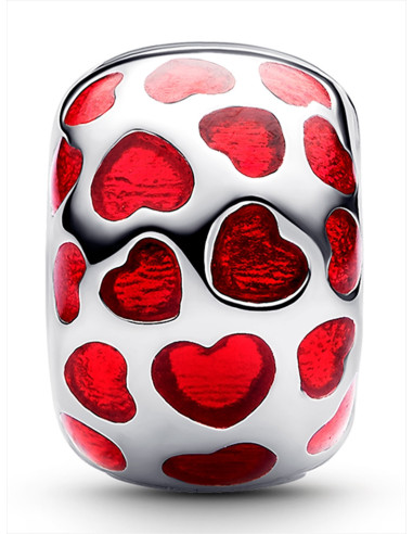 CHARM DE CLIP PANDORA REDONDO CORAZONES 793679C01