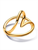 ANILLO PANDORA CORAZÓN FORMA ORGÁNICA 163288C00