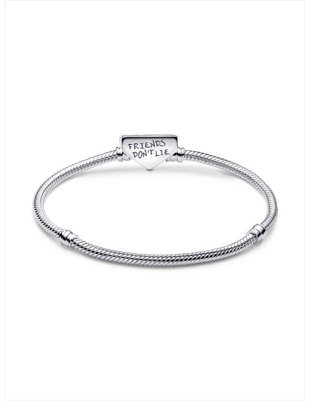 PULSERA PANDORA MOMENTS CADENA DE SERPIENTE CON CIERRE DE STRANGER THINGS 593572C01