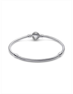 PULSERA PANDORA MOMENTS CADENA DE SERPIENTE CON CIERRE ESTRELLA POLAR 593584C01 2