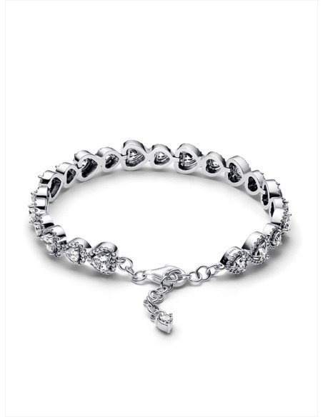 PULSERA PANDORA HALO DE CORAZONES EDICIÓN LIMITADA 593655C01