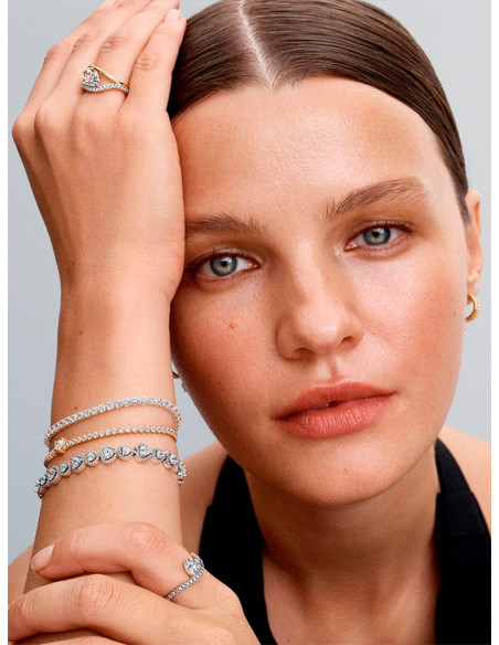 PULSERA PANDORA HALO DE CORAZONES EDICIÓN LIMITADA 593655C01