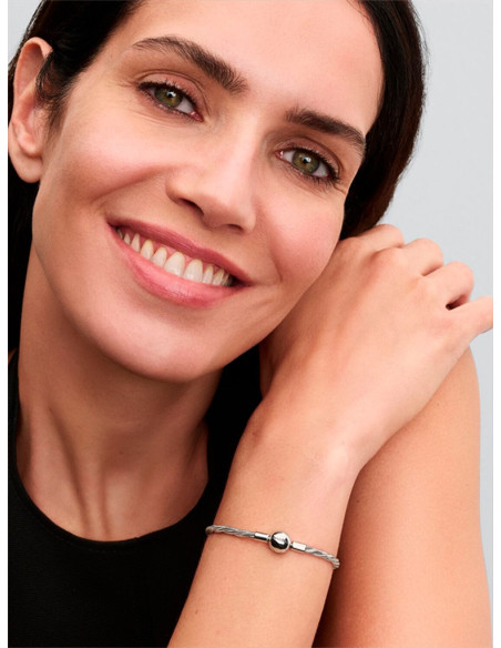 PULSERA PANDORA MOMENTS CON CADENA DE SERPIENTE TRENZADA CON CIERRE BOLA PANDORA 593757C00