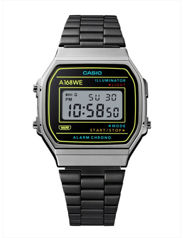 RELOJ UNISEX CASIO VINTAGE A168WEHB-1AEF