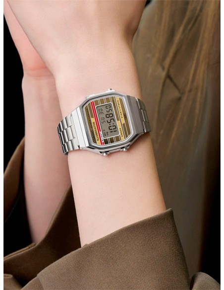 RELOJ UNISEX CASIO VINTAGE A168WEHA-9AEF