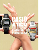 RELOJ UNISEX CASIO VINTAGE A168WEHA-9AEF