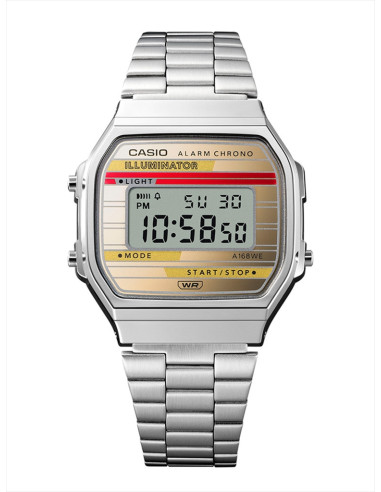 RELOJ UNISEX CASIO VINTAGE A168WEHA-9AEF