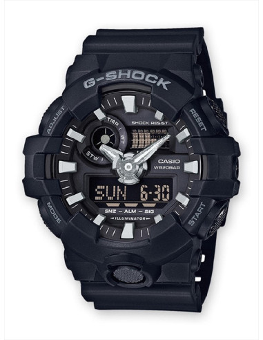 RELOJ HOMBRE CASIO G-SHOCK GA-700-1BER NEGRO