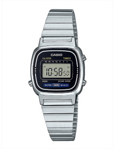 RELOJ MUJER CASIO VINTAGE MINI LA670WEA-1EF PLATEADO