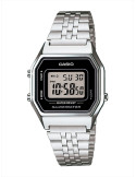 RELOJ MUJER CASIO COLLECTION LA680WEA-1EF PLATEADO