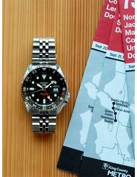 RELOJ HOMBRE SEIKO SPORTS GMT SSK001K1