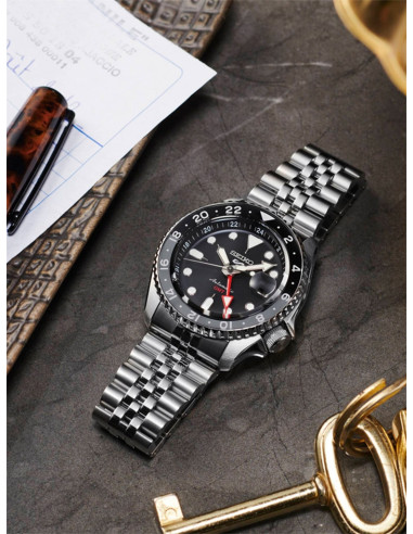 RELOJ HOMBRE SEIKO SPORTS GMT SSK001K1