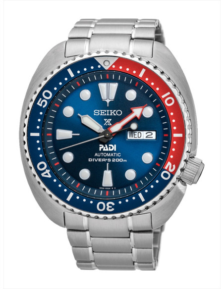 RELOJ HOMBRE SEIKO PROSEPX DIVER´S PADI TURTLE SRPE99K1