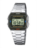 RELOJ UNISEX CASIO VINTAGE  MINI A163WA-1QES NEGRO