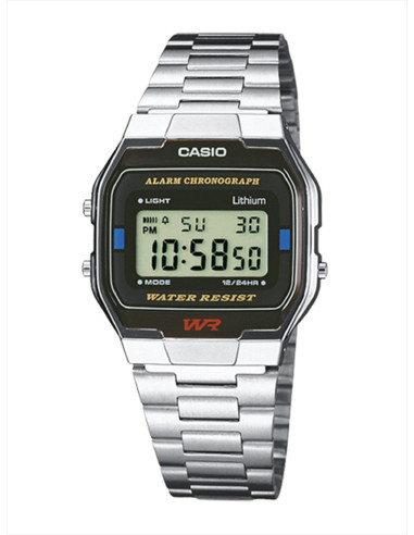 RELOJ UNISEX CASIO VINTAGE  MINI A163WA-1QES NEGRO