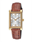 RELOJ MUJER CASIO COLLECTION LTP-1234PGL-7AEG DORADO MARRÓN