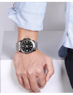 RELOJ HOMBRE CASIO COLELCTION MTP-1314PD-1AVEF PLATEADO 2