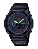 RELOJ HOMBRE CASIO G-SHOCK GA-2100RGB-1AER NEGRO