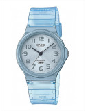 RELOJ MUJER CASIO COLLECTION MQ-24S-2BEF TRANSPARENTE AZUL