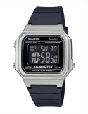 RELOJ UNISEX CASIO COLLECTION W-217HM-7BVEF PLATEADO NEGRO
