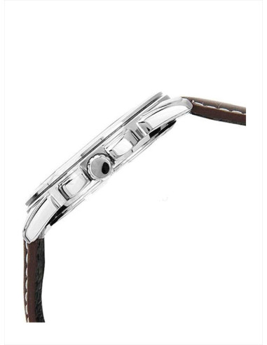 RELOJ HOMBRE CASIO COLELCTION MTP-1314PL-7AVEF PLATEADO MARRÓN