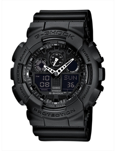 RELOJ HOMBRE CASIO G-SHOCK GA-100-1A1ER NEGRO
