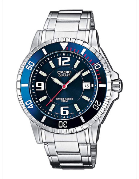 RELOJ HOMBRE CASIO COLLECTION MTD-1053D-2AVES AZUL