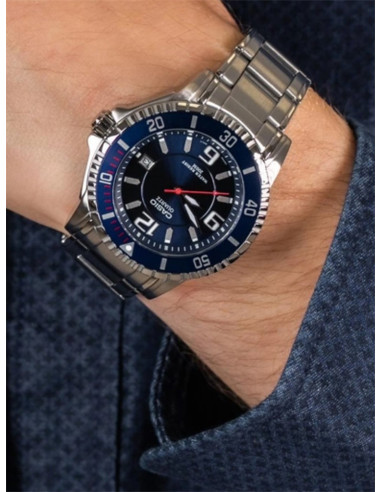 RELOJ HOMBRE CASIO COLLECTION MTD-1053D-2AVES AZUL