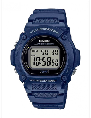 RELOJ HOMBRE CASIO COLLECTION W-219H-2AVEF AZUL