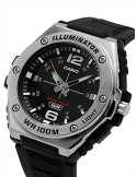 RELOJ HOMBRE CASIO COLLECTION MWA-100H-1AVEF PLATEADO NEGRO
