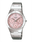 RELOJ MUJER CASIO COLLECTION LTP-2069D-4AVEG PLATEADO