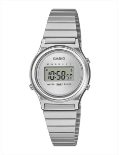 RELOJ MUJER CASIO COLLECTION MINI LA700WE-7AEF PLATEADO