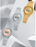 RELOJ MUJER CASIO COLLECTION MINI LA700WE-7AEF PLATEADO