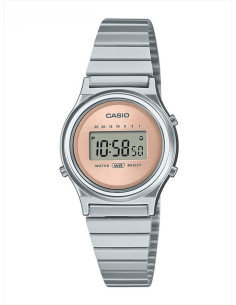 RELOJ MUJER CASIO COLLECTION MINI LA700WE-4AEF PLATEADO