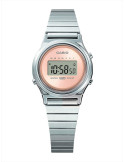 RELOJ MUJER CASIO COLLECTION MINI LA700WE-4AEF PLATEADO