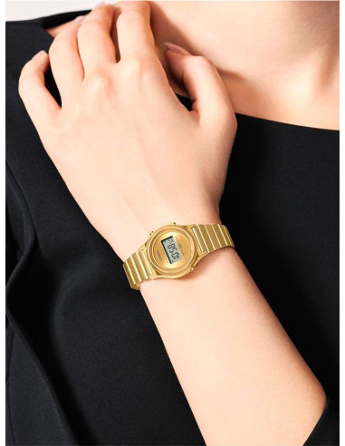RELOJ MUJER CASIO COLLECTION MINI LA700WEG-9AEF DORADO