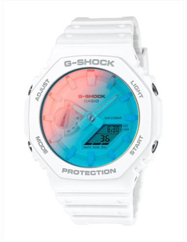 RELOJ HOMBRE CASIO G-SHOCK GA-2100TL-7AER BLANCO
