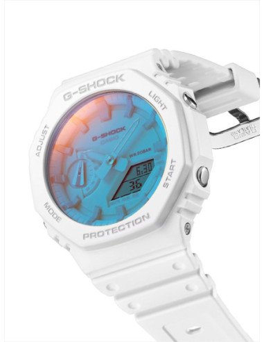RELOJ HOMBRE CASIO G-SHOCK GA-2100TL-7AER BLANCO