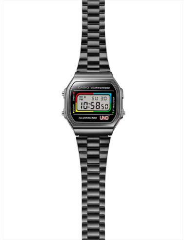 RELOJ HOMBRE CASIO VINTAGE A168WEUC-1AER NEGRO MODELO EN COLABORACIÓN CON UNO