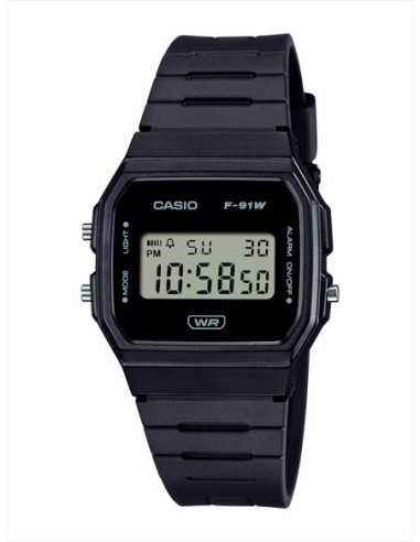 RELOJ HOMBRE CASIO COLLECTION F-91WB-1AEF