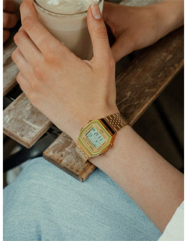 RELOJ UNISEX CASIO VINTAGE ABL-100WEG-9AEF DORADO