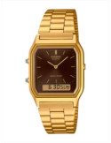 RELOJ UNISEX CASIO COLLECTION AQ-230GA-5AMQYES DORADO