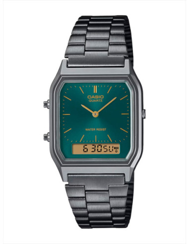 RELOJ UNISEX CASIO COLLECTION AQ-230EGG-3AEF NEGRO